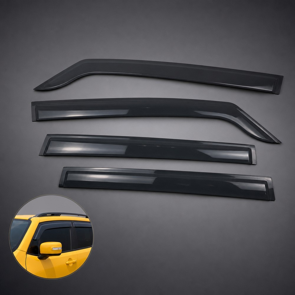 Women'S Jeep Accessories - Fenster-Regenvisiere Windschutzscheiben-Deflektoren für 2015-2023 Jeep Liberty,