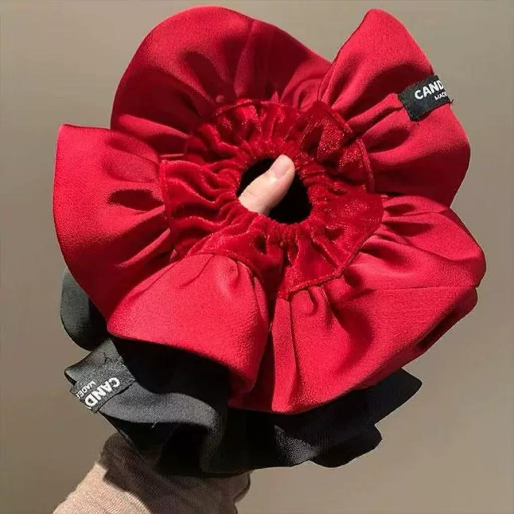 Übergroße Haargummis aus Samt  – Hair Tie Velvet Bewertung und Preis