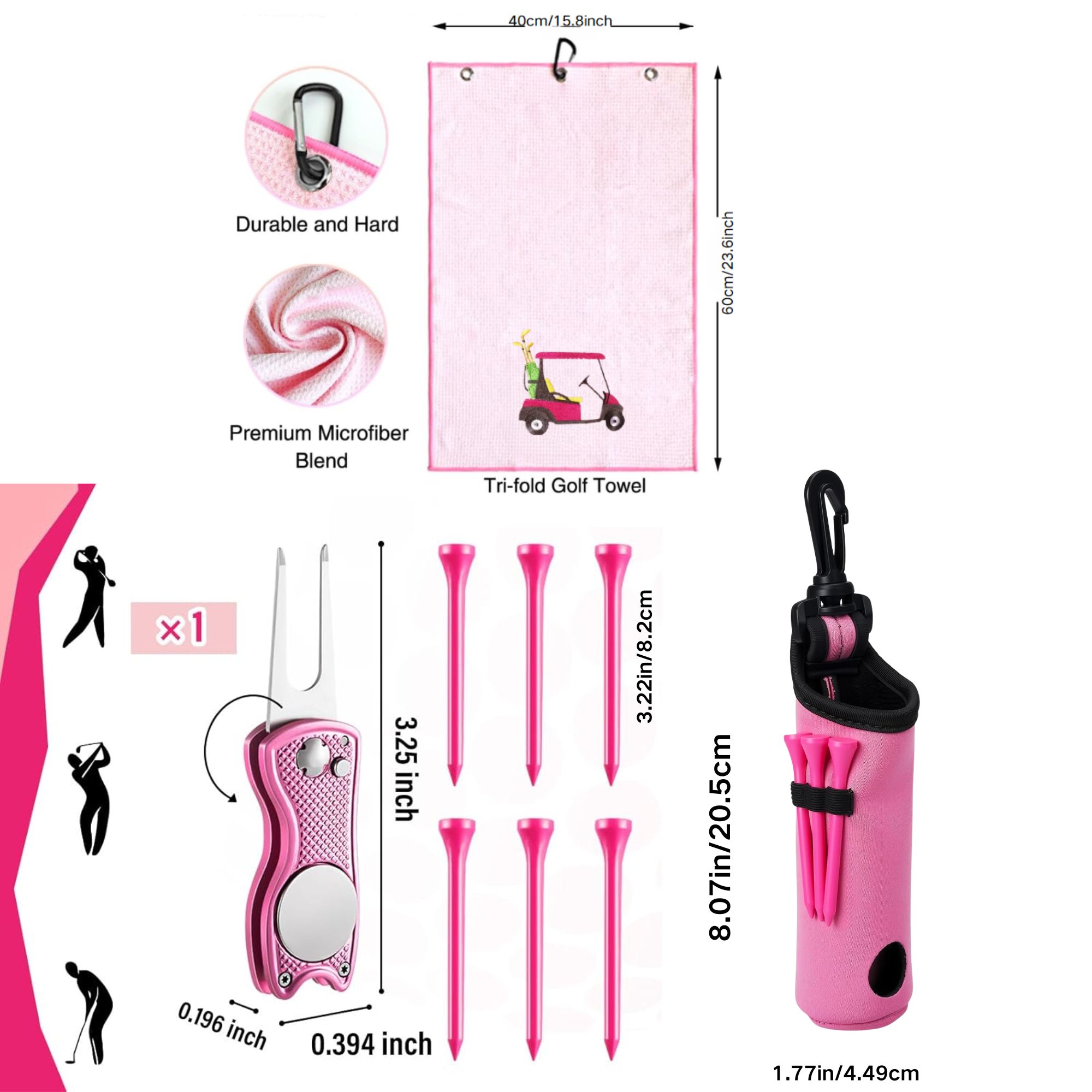 10-teiliges Golf-Zubehör-Set,  – Women'S Golf Accessories Bewertung und Preis
