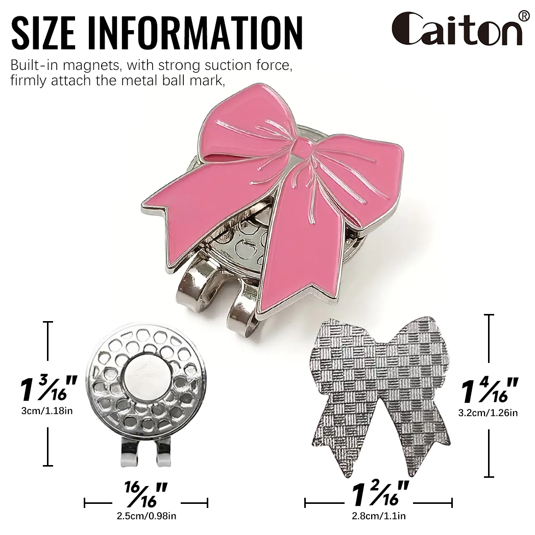 Caiton Rosa Schleife Golf-Hut- – Women'S Golf Accessories Bewertung und Preis
