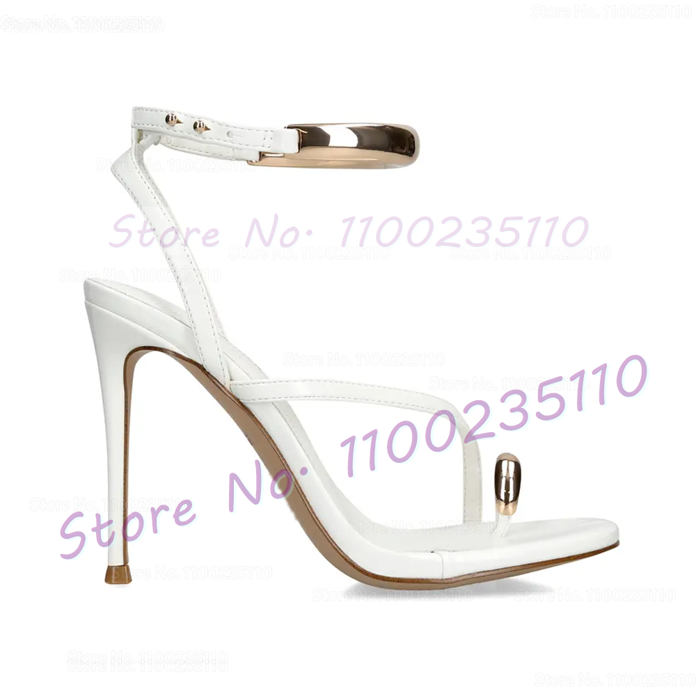 Metallring-Dekor Stiletto Thon – Women'S Accessories And Jewelry Bewertung und Preis