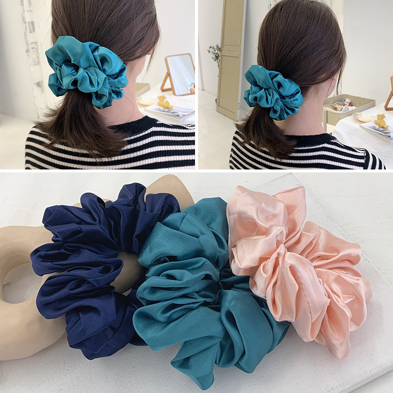 Mode Seide Organza Einfarbig G – Hair Tie Velvet Bewertung und Preis