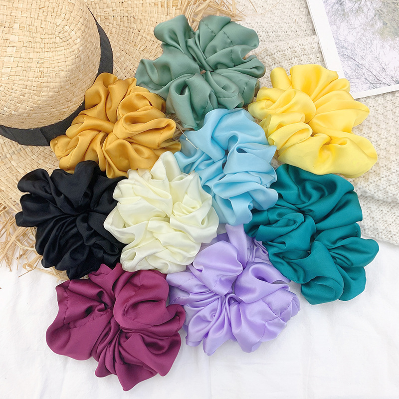Mode Seide Organza Einfarbig G – Hair Tie Velvet Bewertung und Preis
