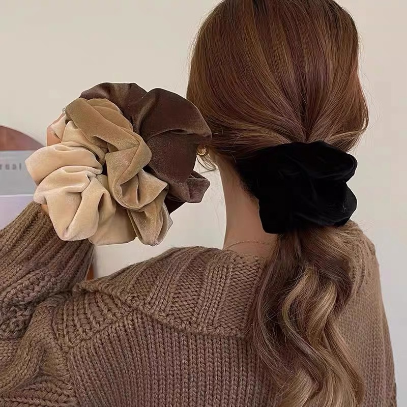 1-4PCS Frauen Haarband Vintage – Hair Tie Velvet Bewertung und Preis