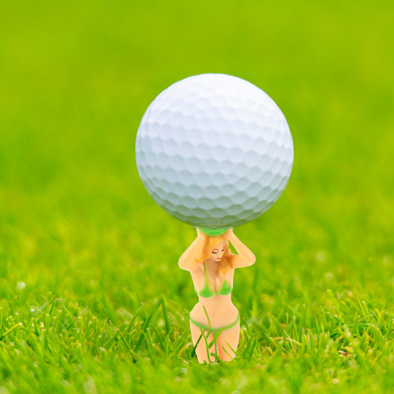 6 Stück Bikini-Tees aus Kunsts – Women'S Golf Accessories Bewertung und Preis