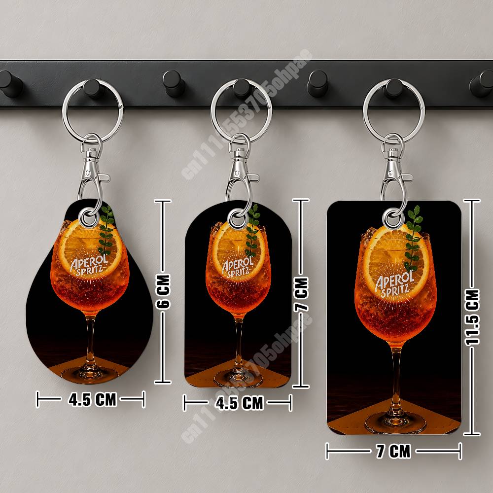 Orangefarbener Prosecco A-Aper – Women'S Keychain Accessories Bewertung und Preis